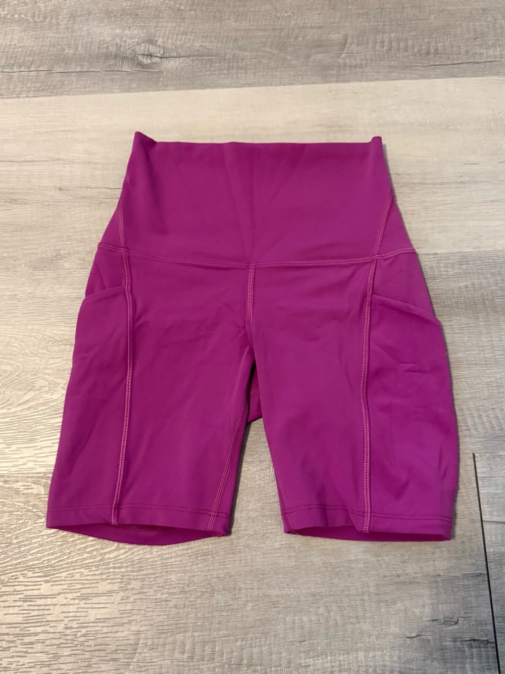 Lululemon Align Biker Shorts with pocket size 2
